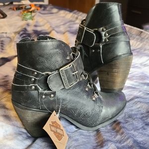 NWT Harley Davidson Vintage Look Boots
